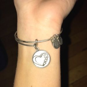 Alex and Ani heart bracelet